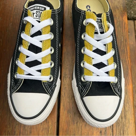 CONVERSE ALL STAR SNEAKERS  EY ERNST YOUNG CUSTOM   SIZE 5.5 - Picture 2 of 11